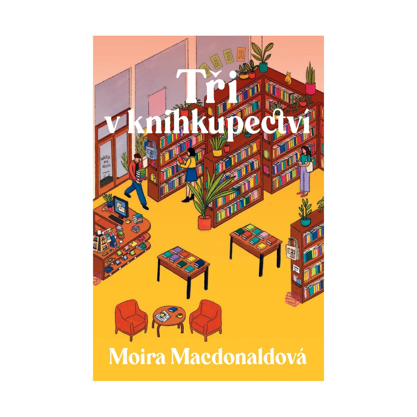 Tři v knihkupectví