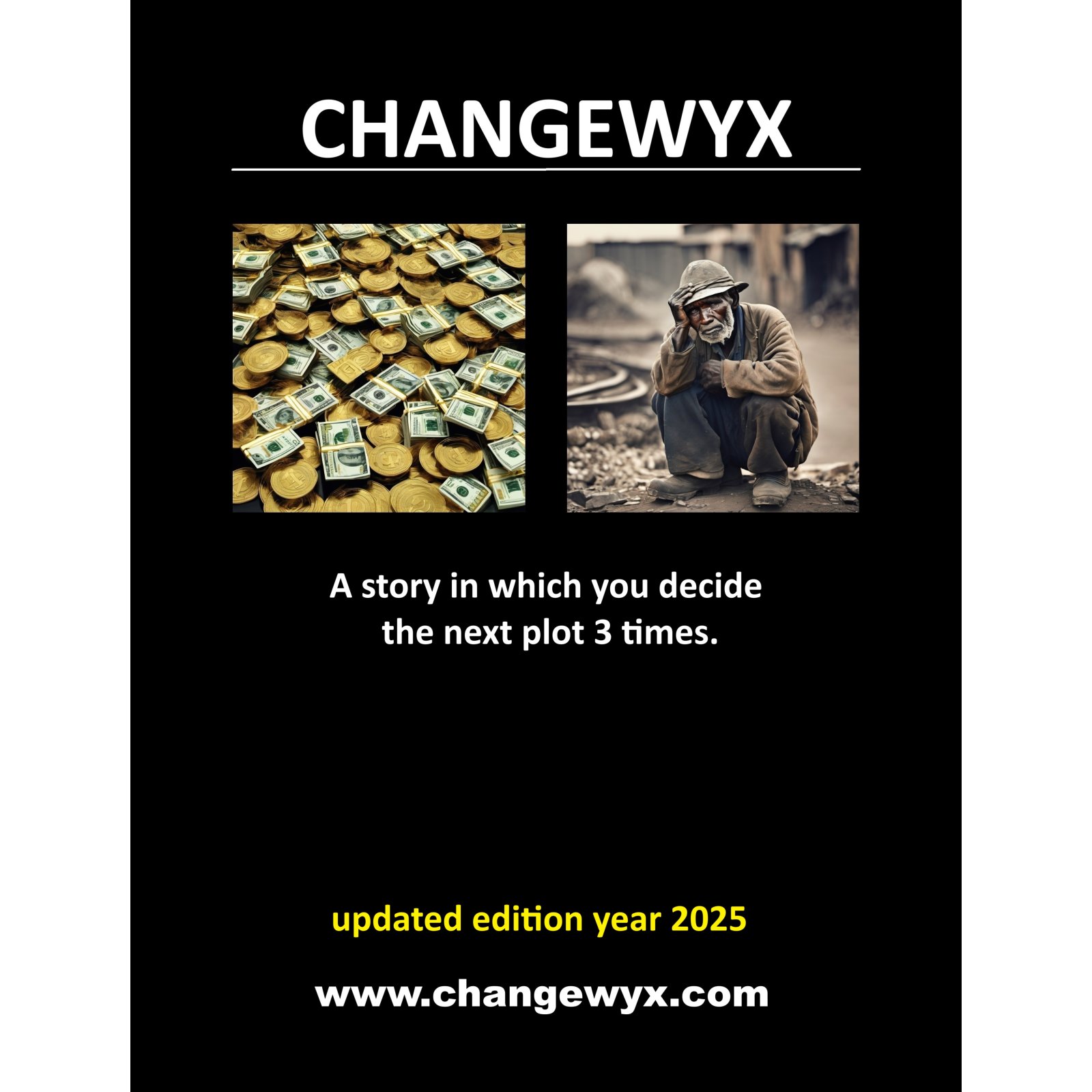Changewyx. A story in which you decide the next plot 3 times.