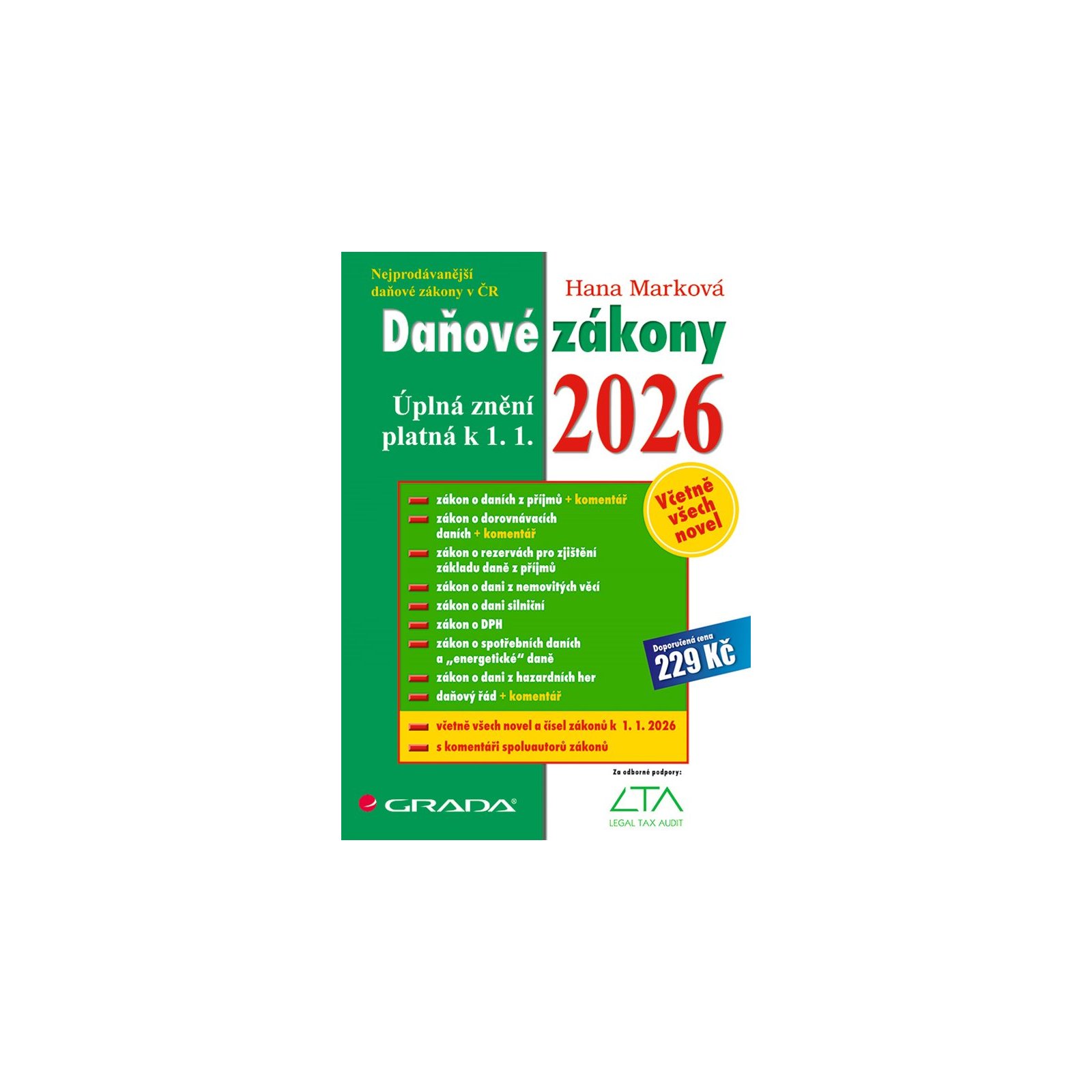 Daňové zákony 2026