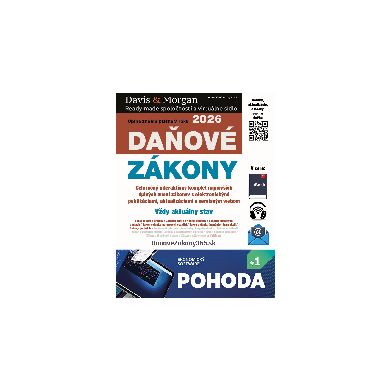 Daňové zákony 2026 SR XXL ProFi