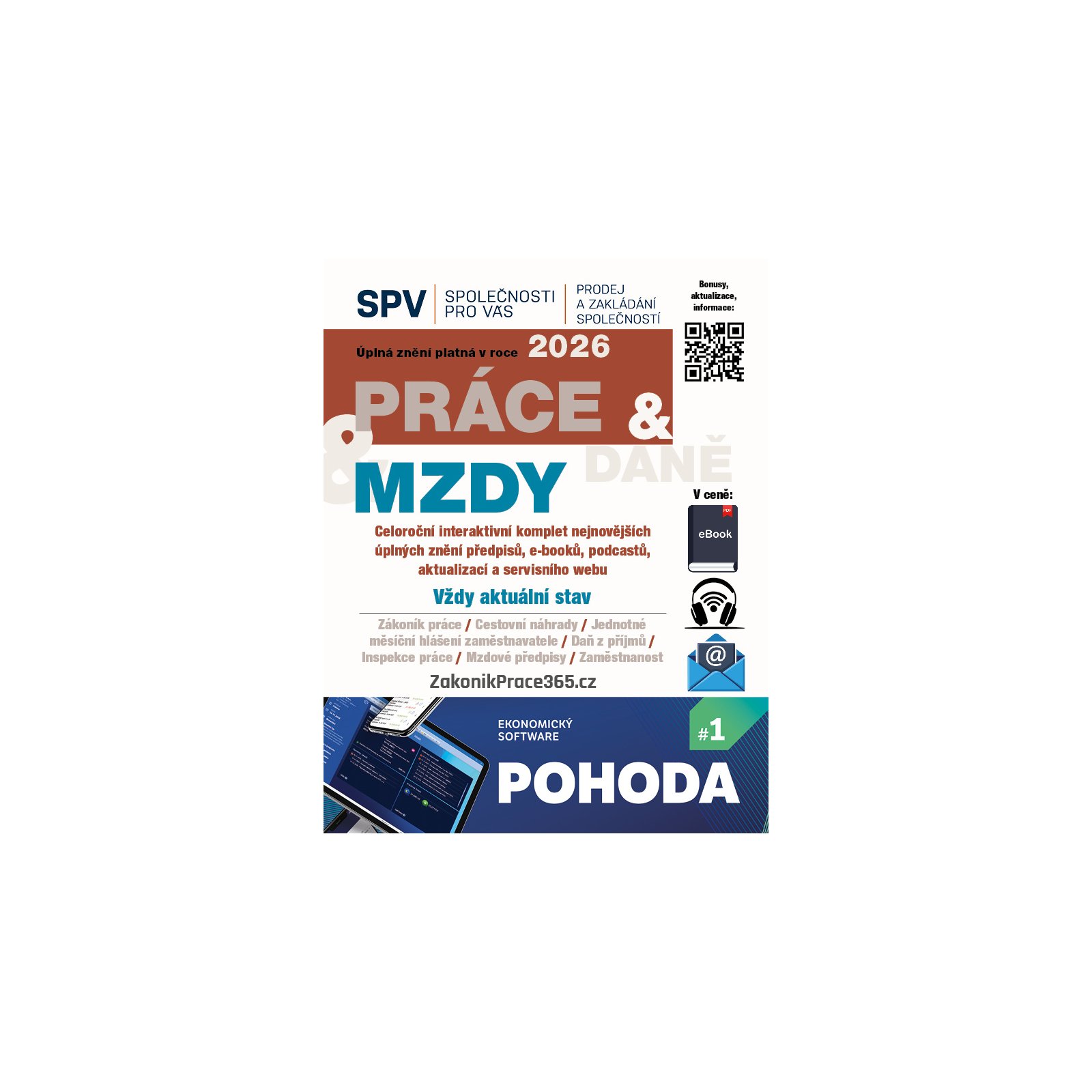 Práce & Mzdy & Daně 2026