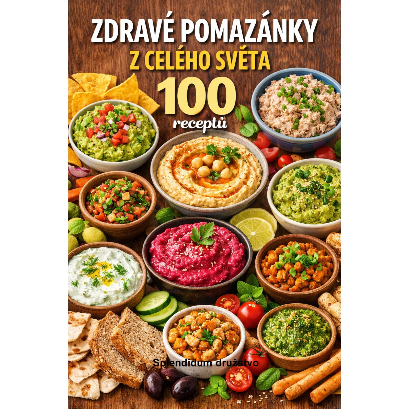 Zdravé pomazánky z celého světa: 100 receptů
