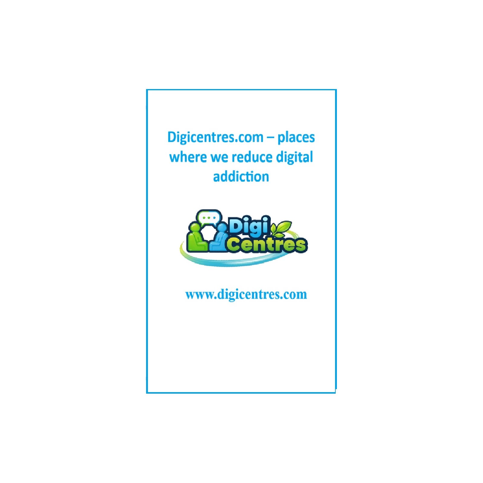 Digicentres.com – places where we reduce digital addiction