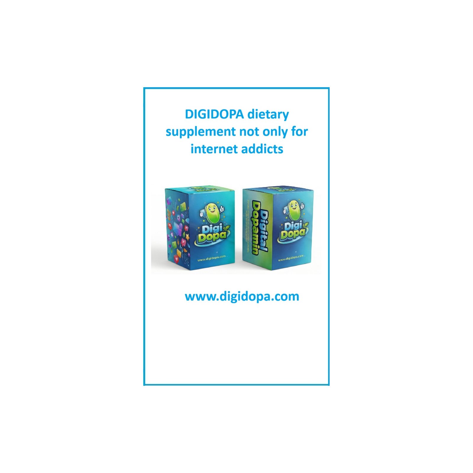 DIGIDOPA dietary supplement not only for internet addicts
