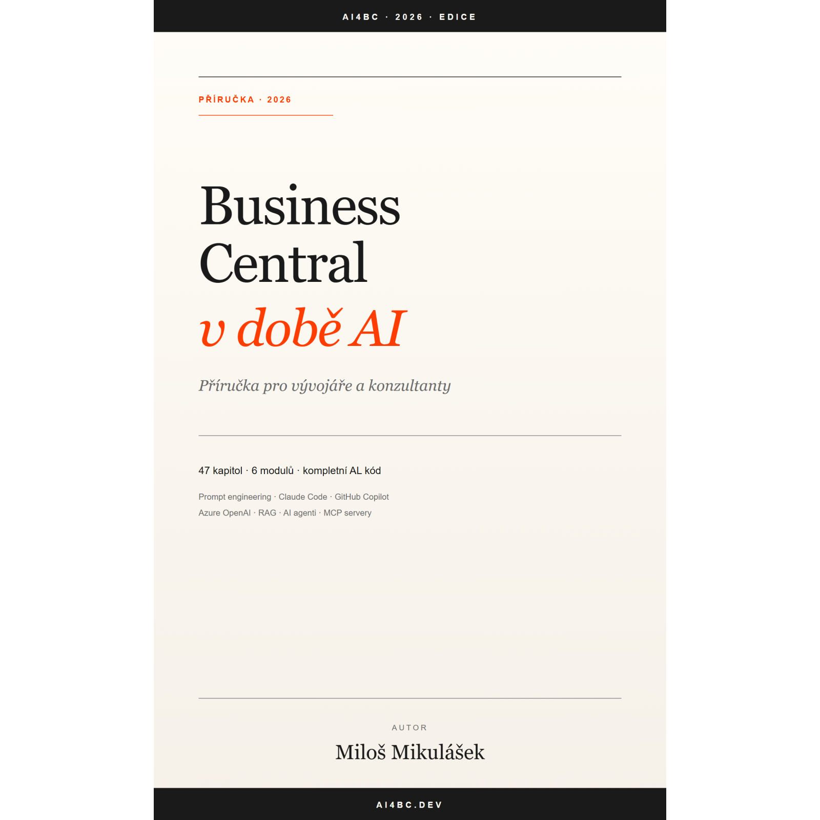 Business Central v době AI